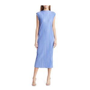 Rails Wakely Sleeveless Plissé Midi Dress